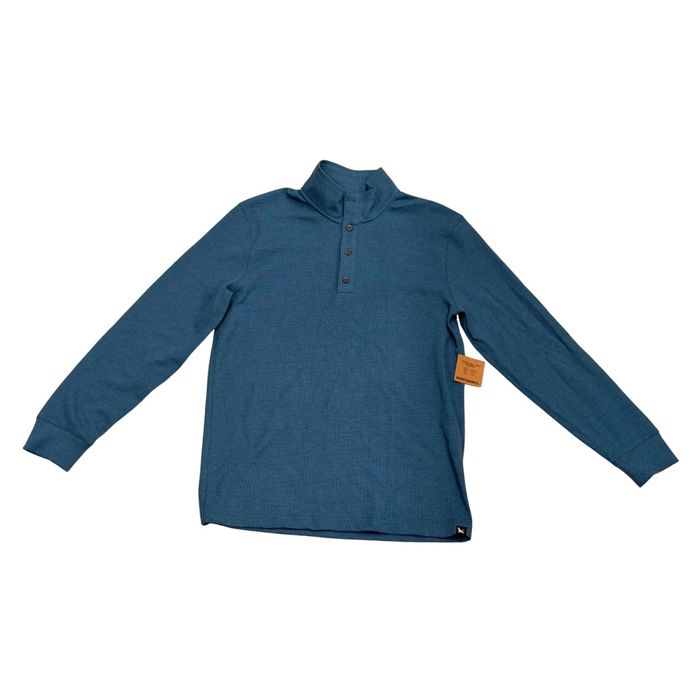 Eddie Bauer Mens Thermal Mock Neck Pullover NWT